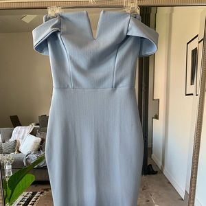Off Shoulder Midi Dress